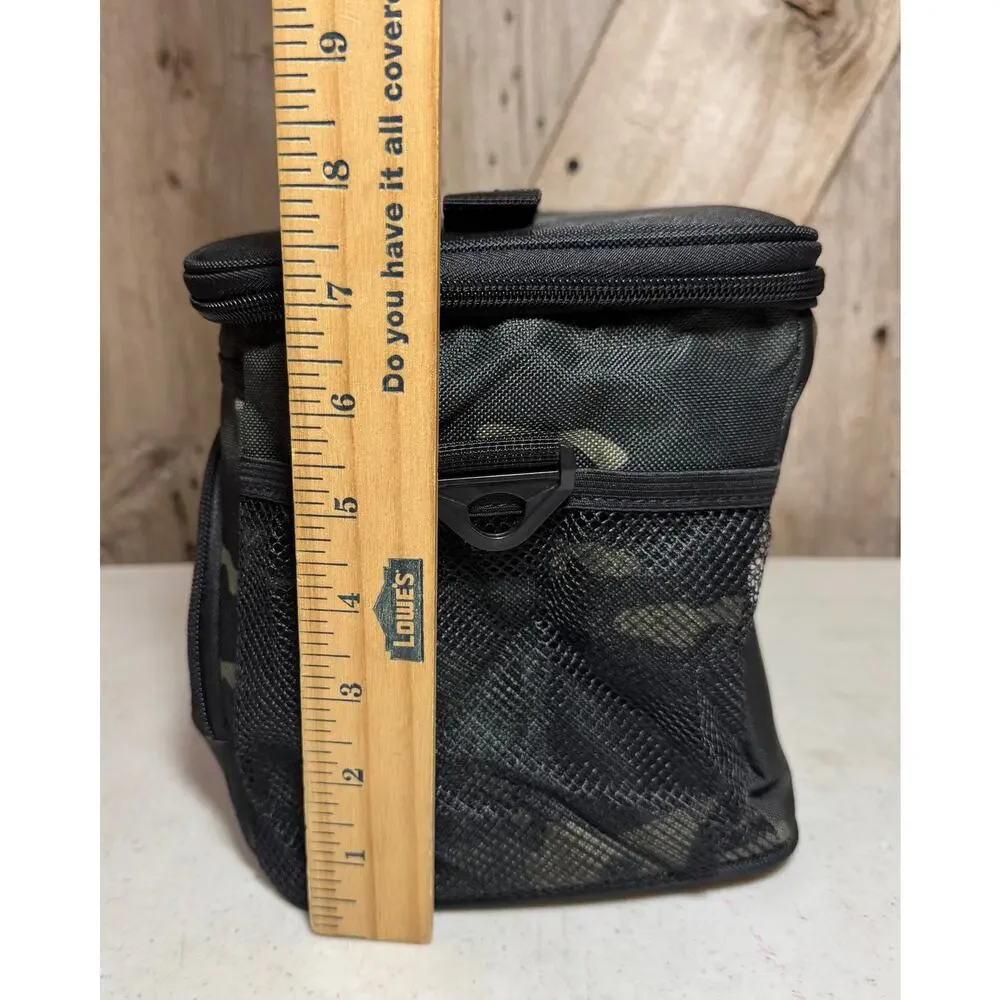 ExtraCharm Insulated Camo Cooler Lunch Bag Multipocket Lunch Box Collapsible - Picture 6 of 12